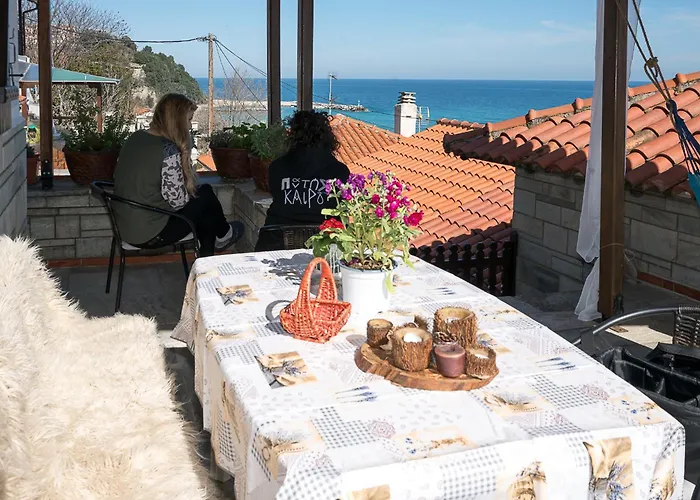 Casa Selene Sea View Case de vacanță Agios Ioannis (Thessaly)